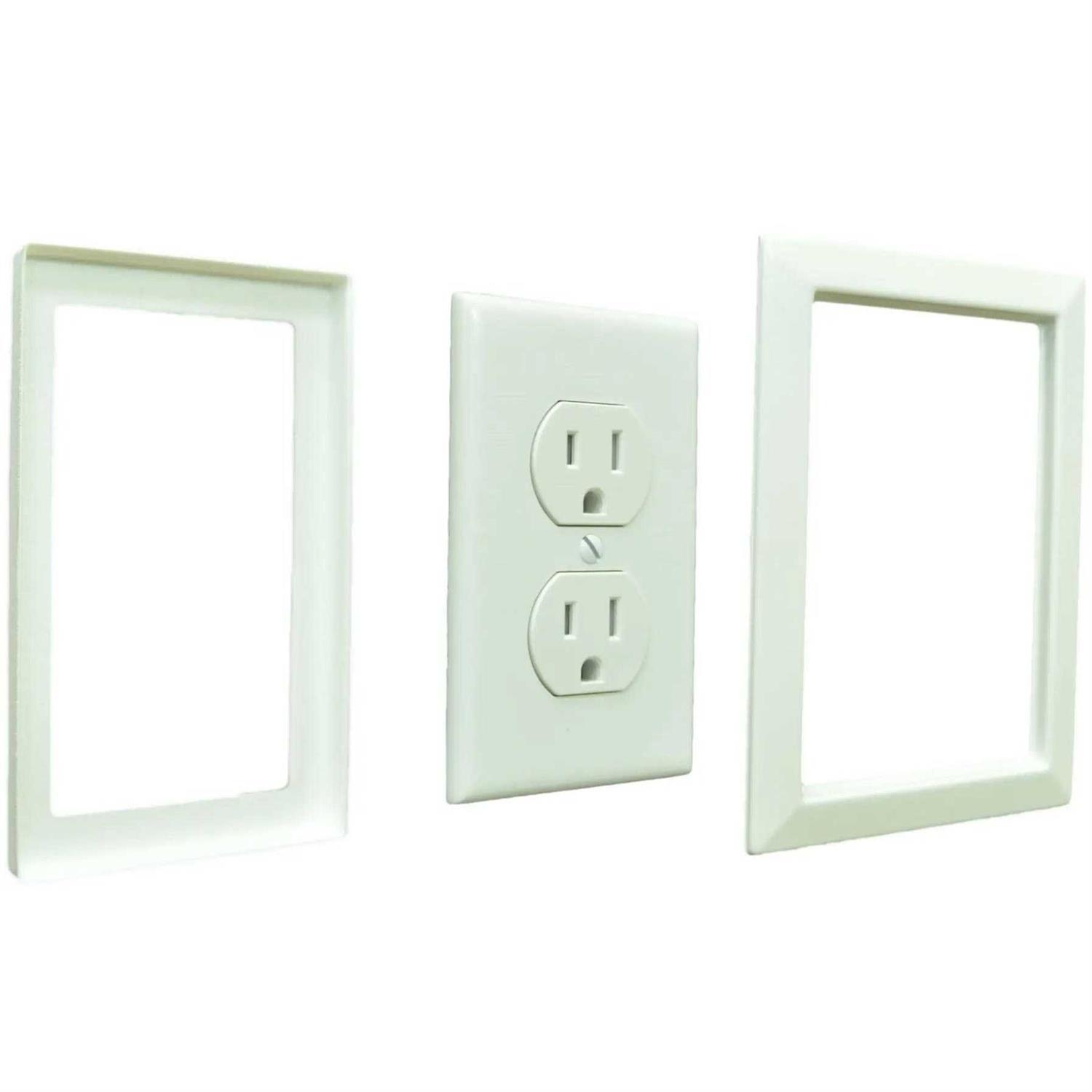 Innovera Décor by Palram Innovera Dcor Single Outlet Cover - Cheap Fitting