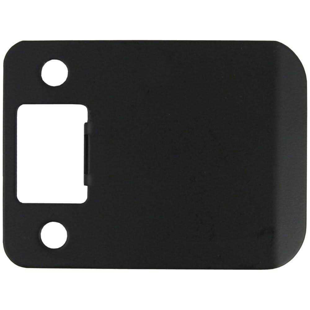 Stone Harbor Hardware Round Corner Extended Lip Strike Plate 2-1/4 x 2-1/2 - Cheap Fitting