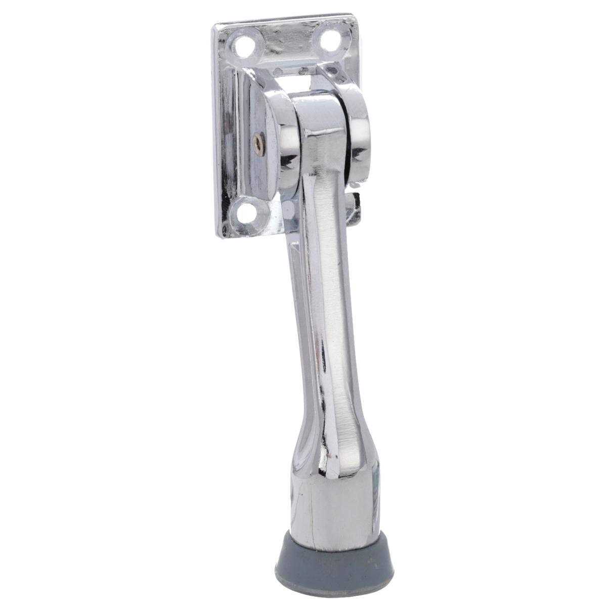 ZORO SELECT Lever Door Holder Chrome 1XNK8 - Cheap Fitting