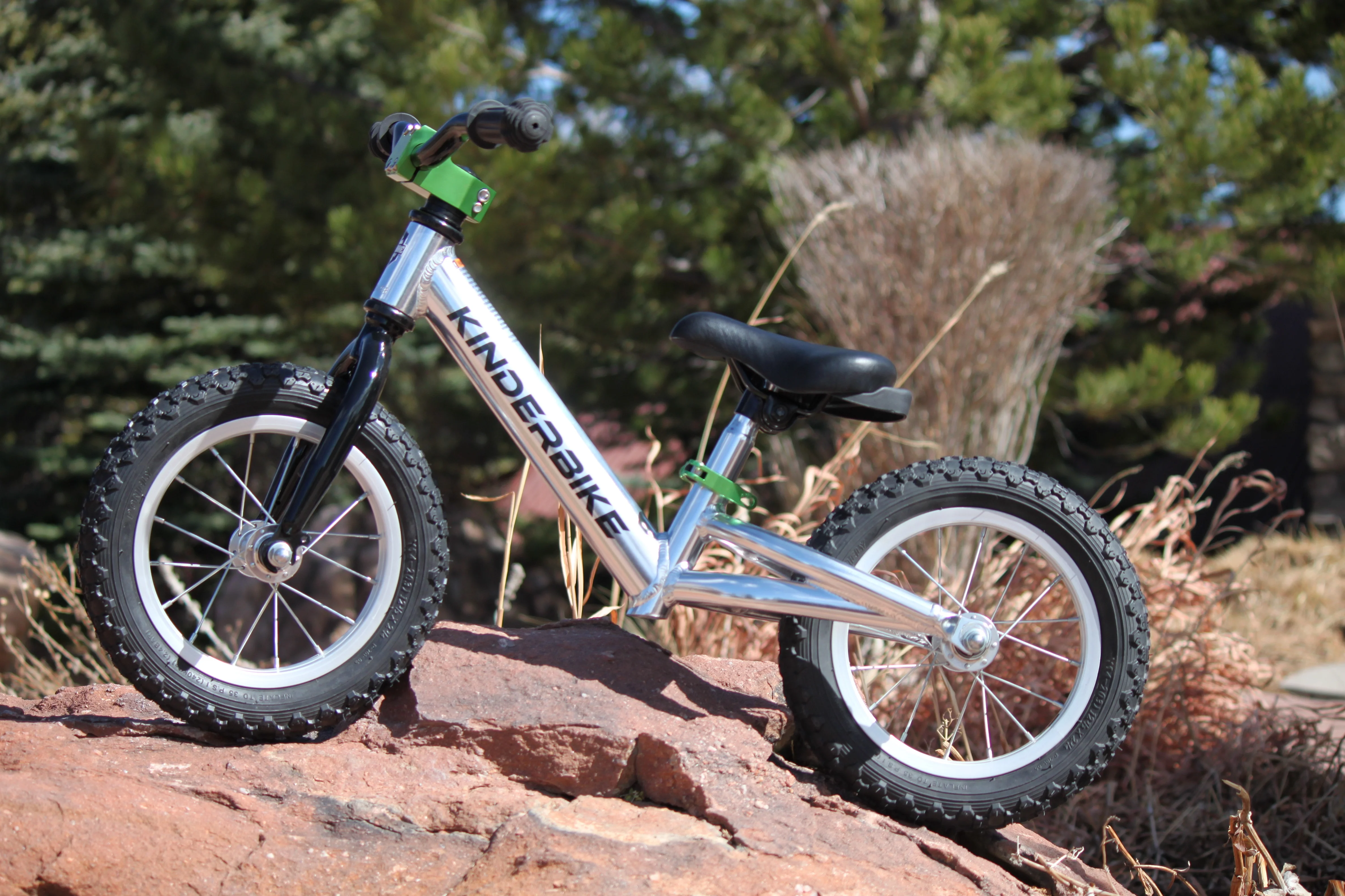 KinderBike BMX Sport Balance Bike - Green - Cheap Fitting