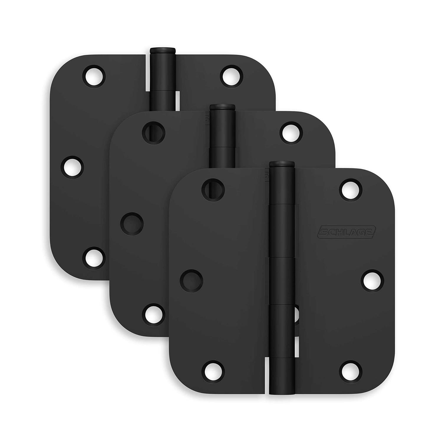 Schlage 3.5 Door Hinge with 5/8 Radius Round Corner - Cheap Fitting