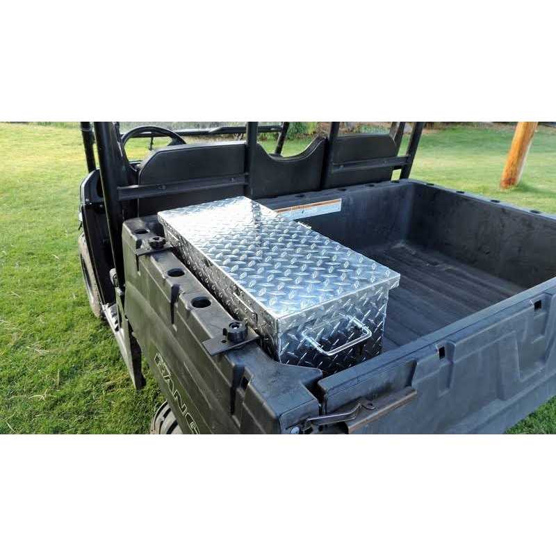 Polaris Ranger 24 Diamond Plate Aluminum Medium Tool Box by Hornet Outdoors - Cheap Fitting