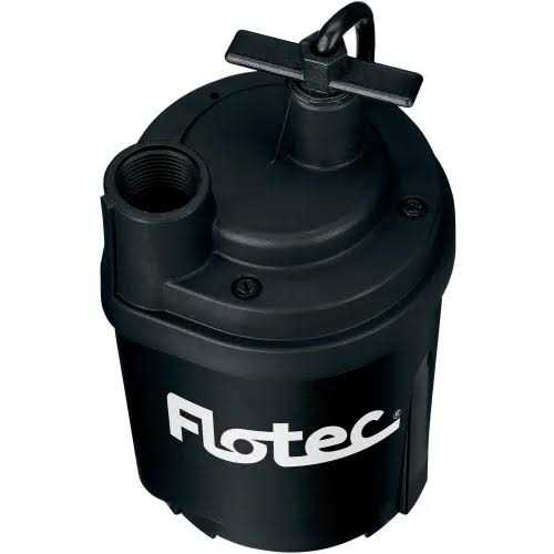 Flotec FP0S1300X Tempest Water Removal Utility Pump 1/6 HP - Cheap Fitting