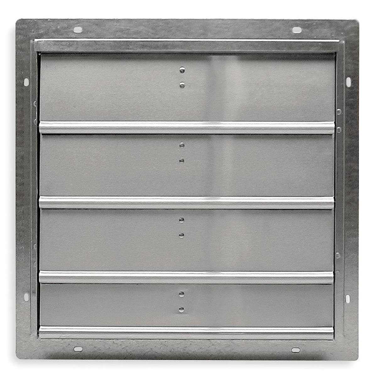 Dayton 2c517 10 in Backdraft Damper / Wall Shutter - Cheap Fitting