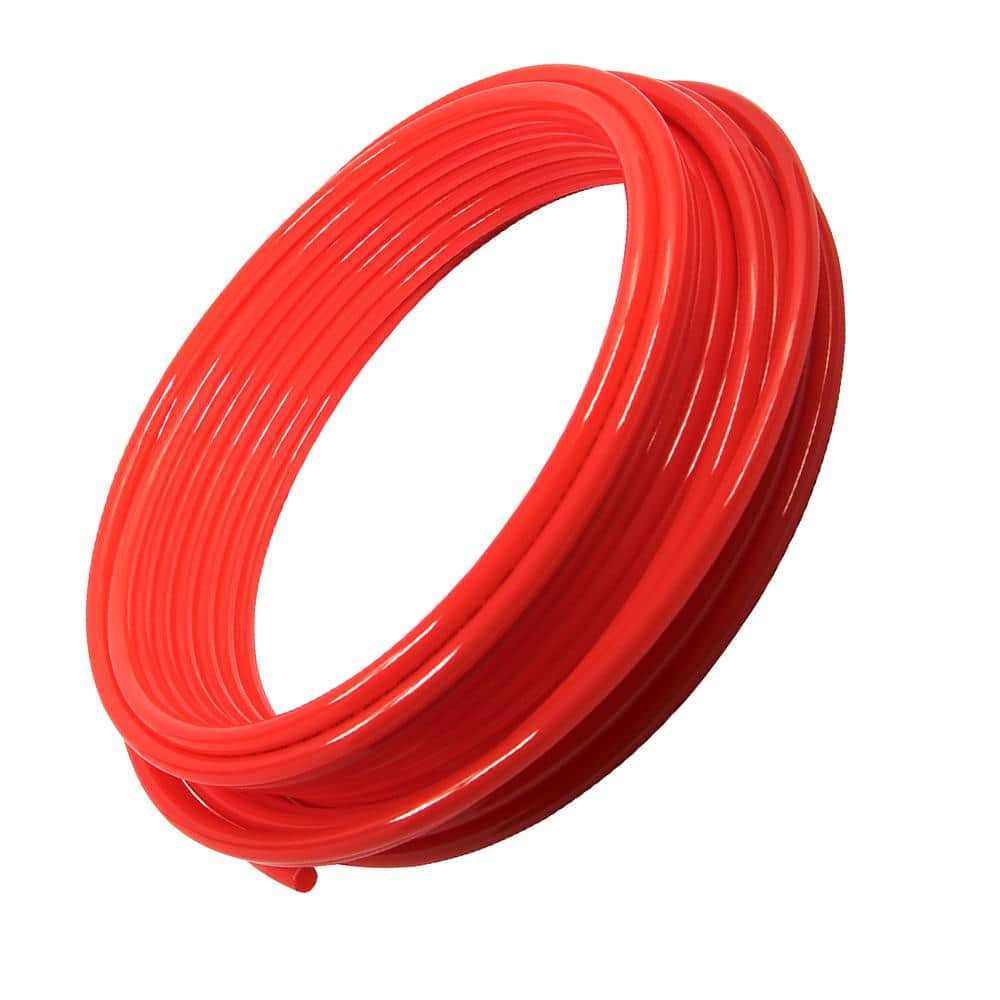 The Plumber&s Choice PEX Tubing Oxygen Barrier Radiant Heating Pipe in Red - Cheap Fitting