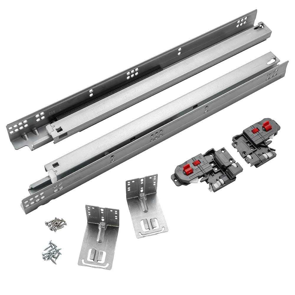 Rockler Centerline Lifetime Soft-Close Undermount Drawer Slides - Cheap Fitting