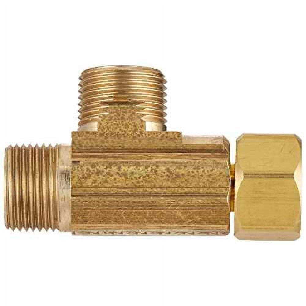 BrassCraft Tube Tee 3/8 in Female Compression x Compression - Cheap Fitting