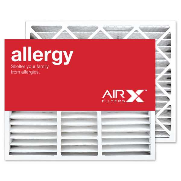 4pk 20x25x5 MERV 11 CF408F1625E Air Filter Replacement by AIRx - Cheap Fitting
