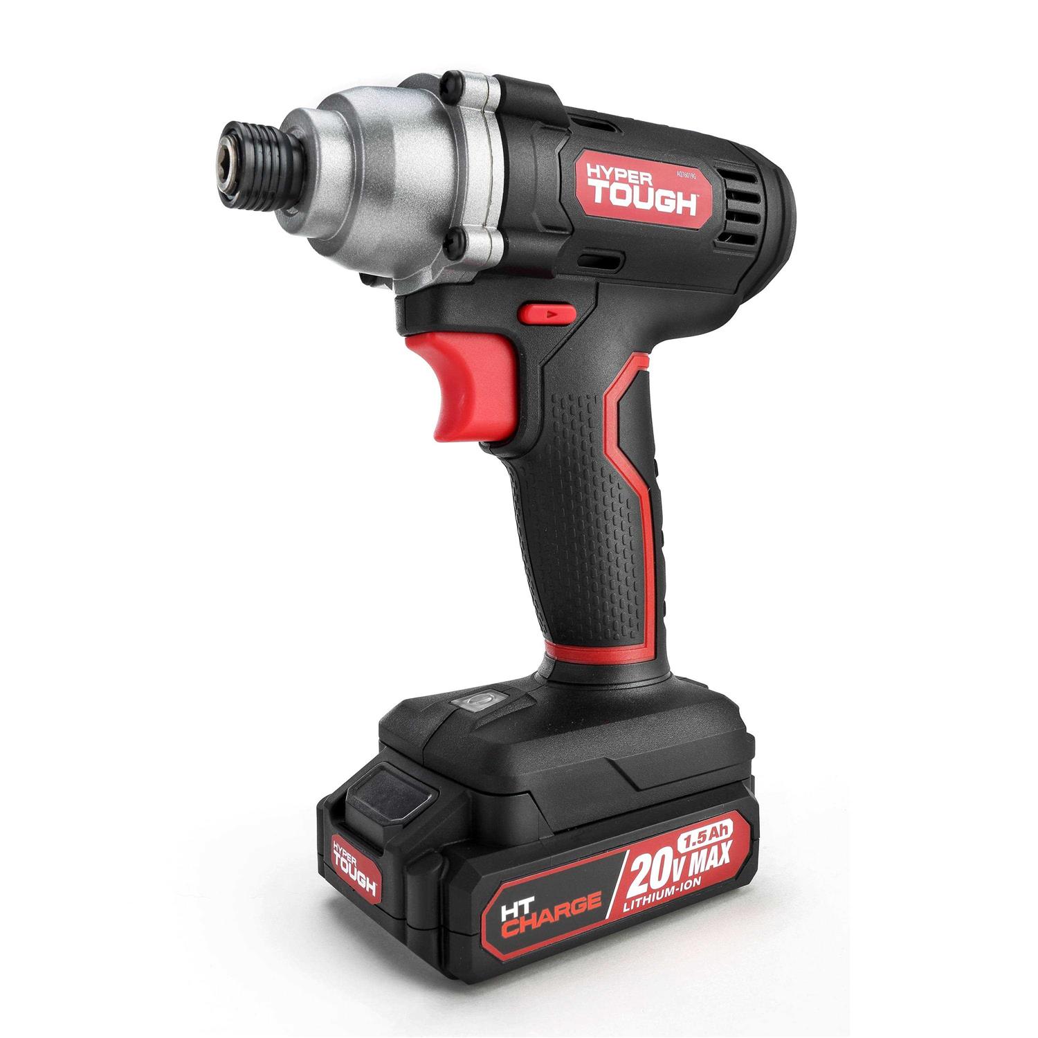 Hyper Tough 20V Max Lithium-ion Cordless Impact Driver - Cheap Fitting