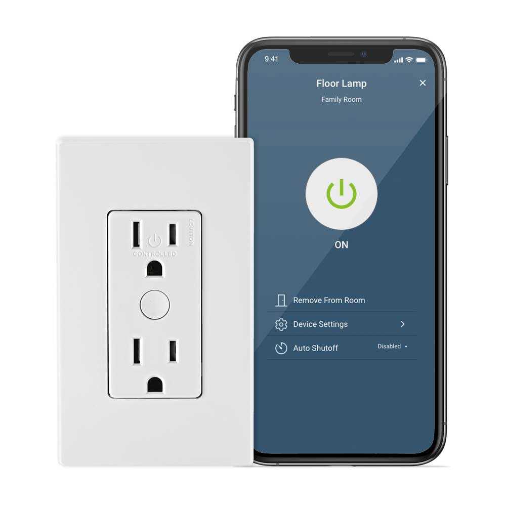 Leviton Decora Smart Outlet Tamper-Resistant 15A Wi-Fi 2nd Gen - Cheap Fitting
