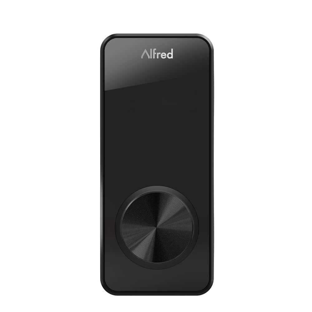 Alfred Black DB1S Smart Technology Deadbolt with Key - Cheap Fitting