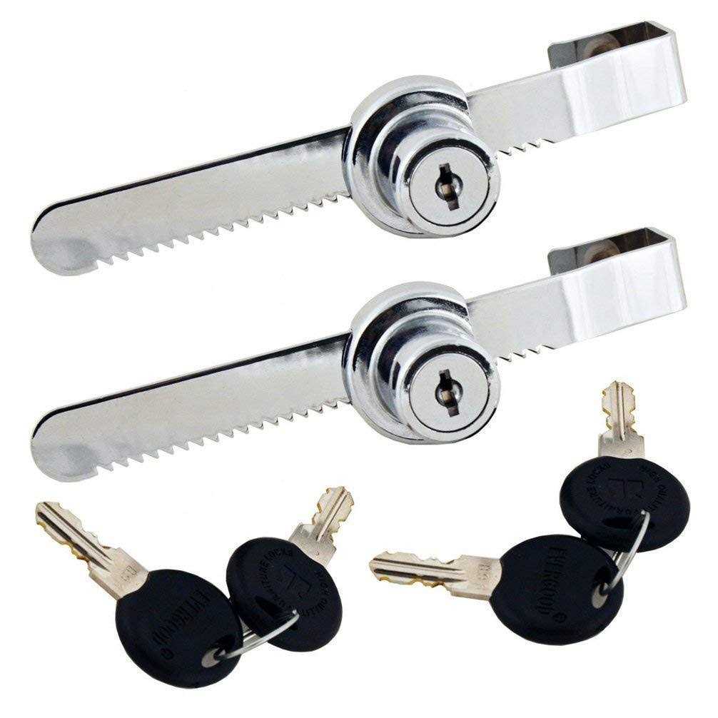 wooch Sliding Glass Door Ratchet Lock with Chrome Finish - Cheap Fitting