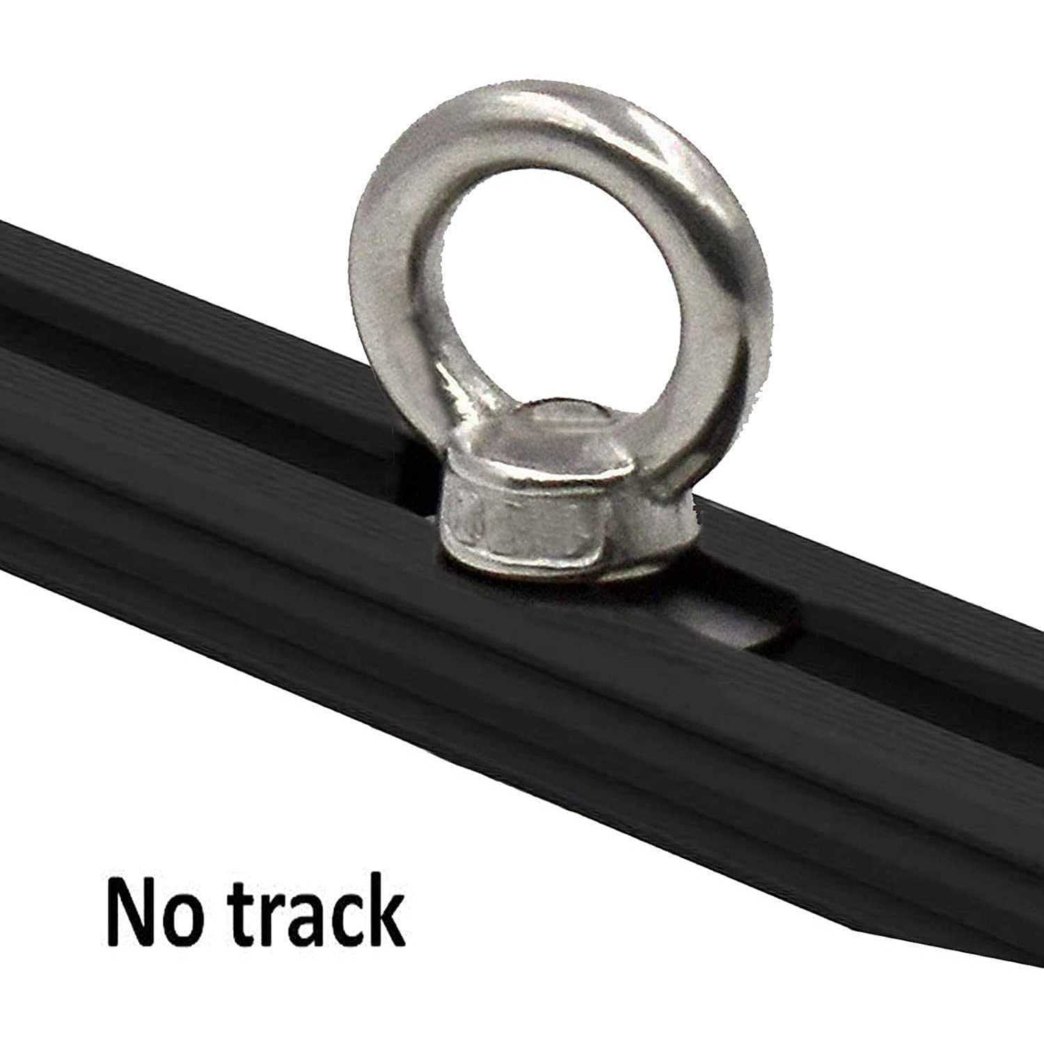 4 Pack Heavy Duty Eye Bolt Tie Down Rings - Cheap Fitting