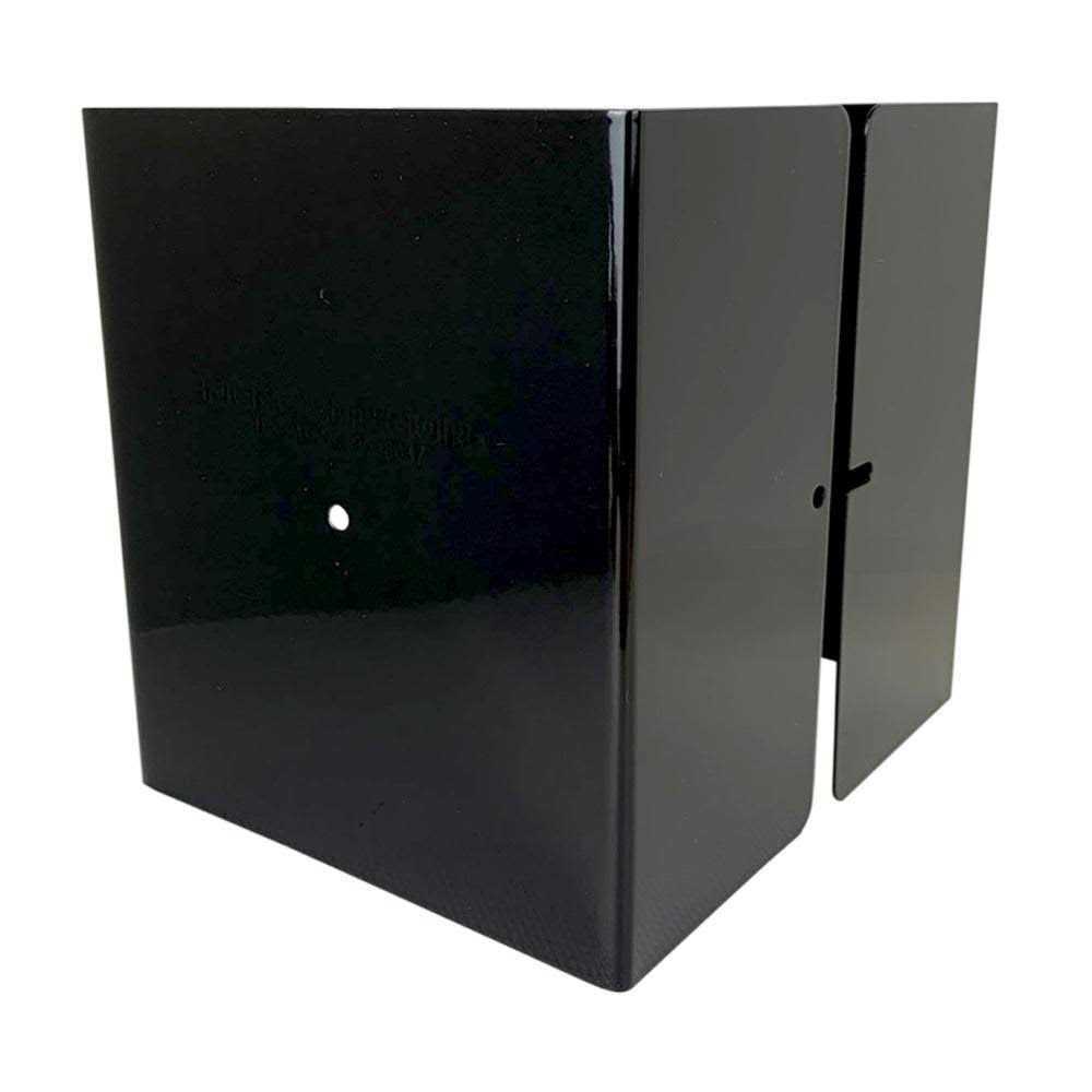 Fence Armor Pro Protection Post Guard Powder Coated Galvanized Steel Post Protector For Fence Post FA6X6 - Cheap Fitting