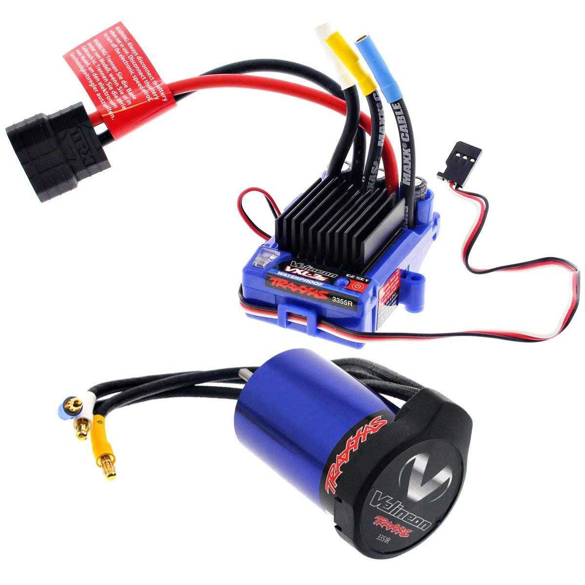 traxxas 1/10 Stampede 4×4 3500kv velineon brushless motor & waterproof VXL-3 ESC - Cheap Fitting