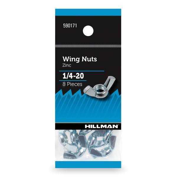 Hillman Tool Free Zinc Plated Wing Nuts - Cheap Fitting