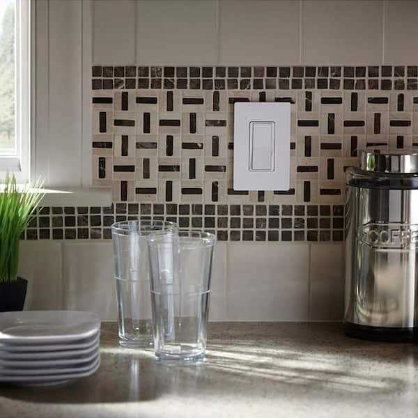 Lutron DVCL-253P-WH Diva Single Pole/3-Way CFL/Incandescent/LED Dimmer - Cheap Fitting