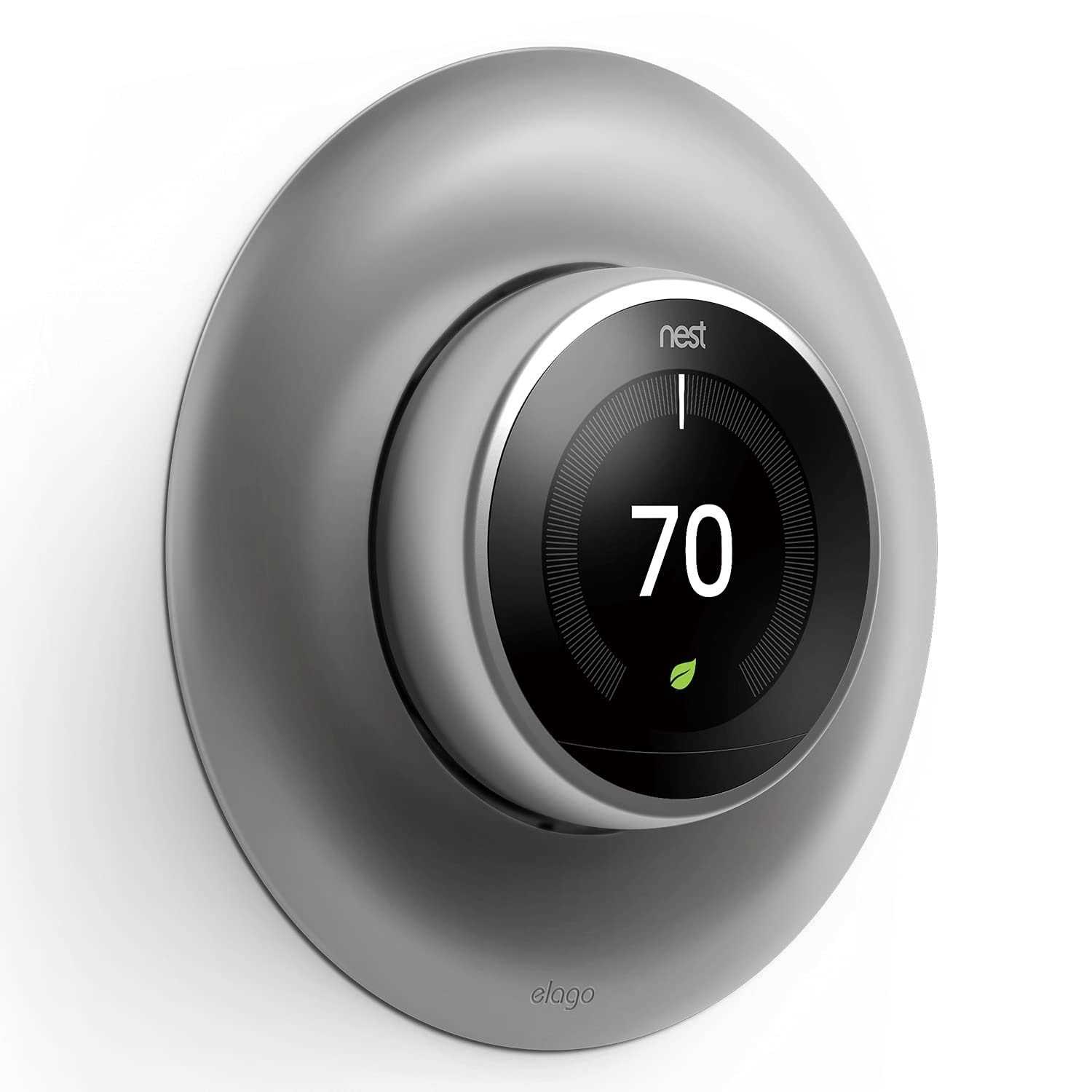 Elago Wall Plate Cover Designed for Google Nest Learning Thermostat - Cheap Fitting