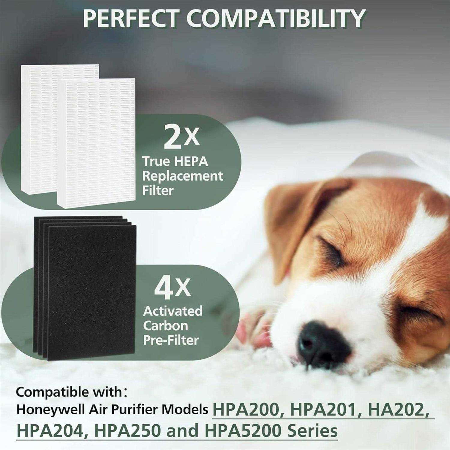 HPA200 HEPA Filter Replacement Compatible with Honeywell HPA200 HRF-ARVP200 Series Air Purifier HPA200 - Cheap Fitting
