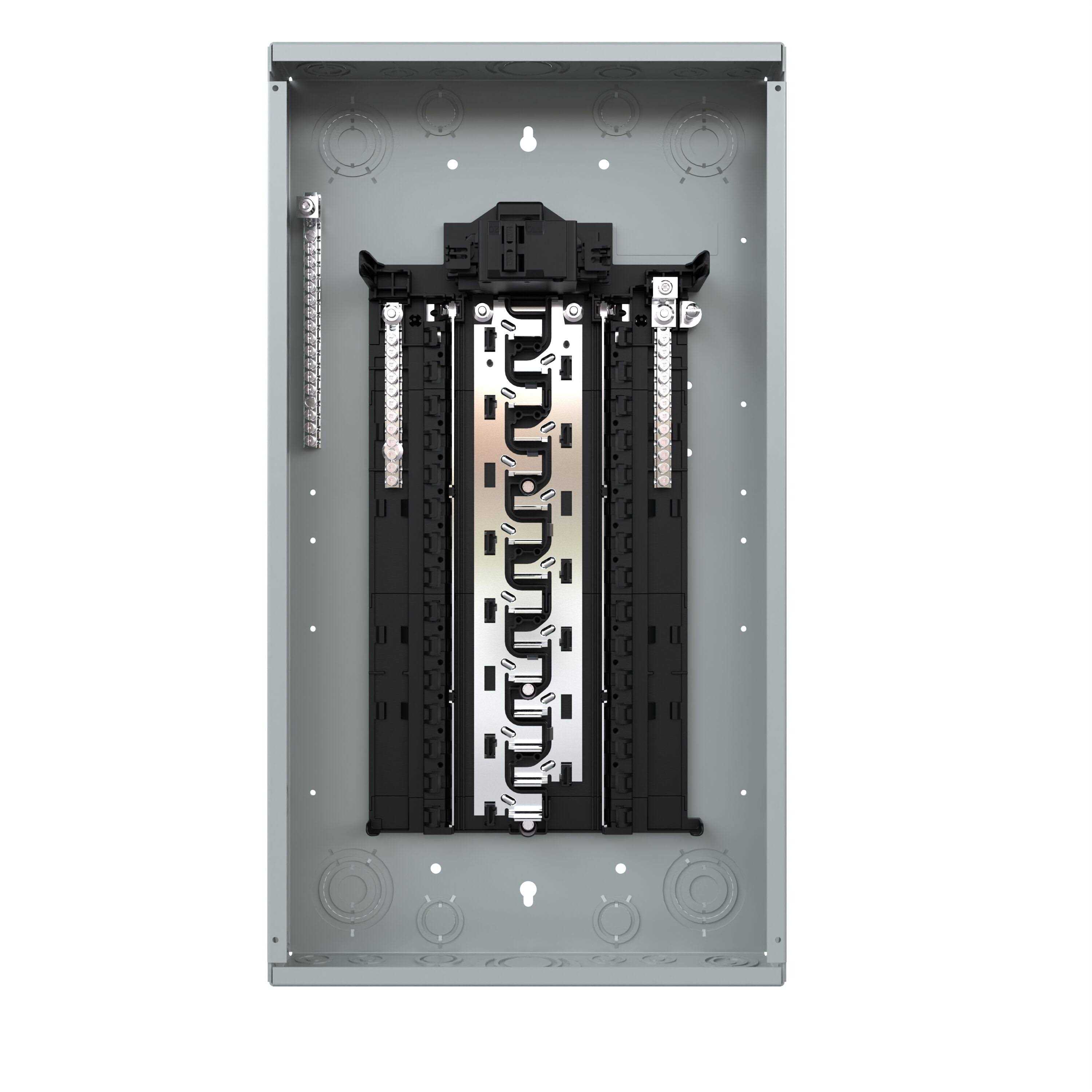 Siemens SN 125-Amp 30-Spaces 30-Circuit Indoor Main Breaker Plug-On Neutral Load Center sn3030b1125 - Cheap Fitting