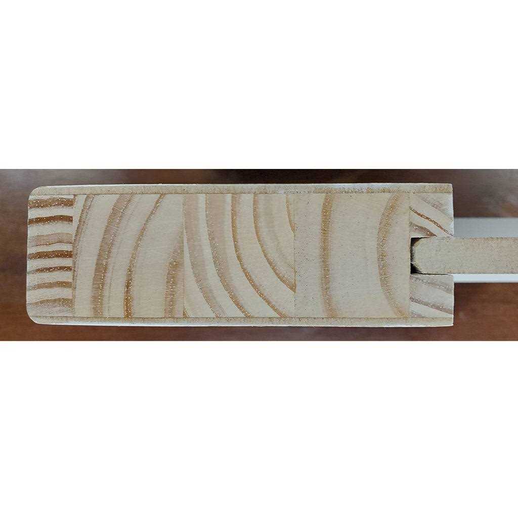 Kimberly Bay 80 in. White 1+2 Panel Shaker Solid Core Pine Interior Door Slab - Cheap Fitting