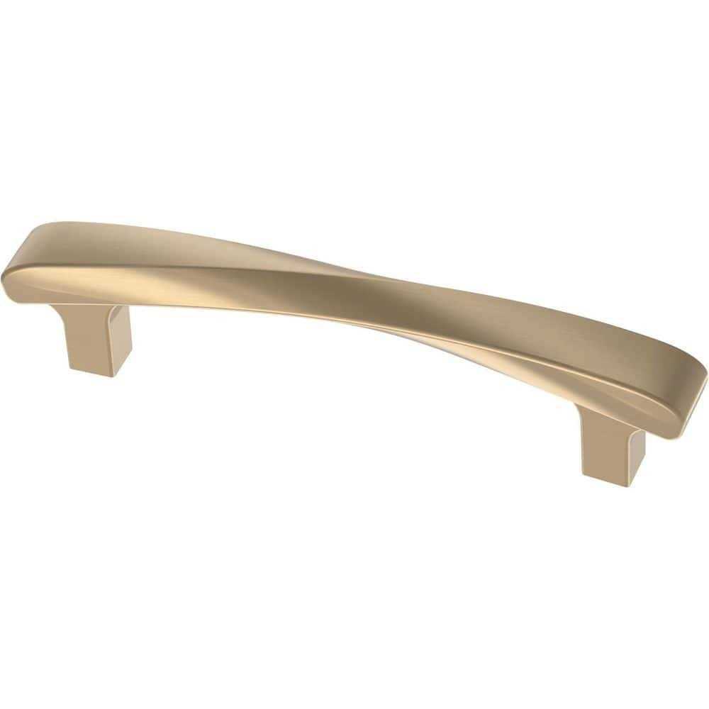 Liberty Modern Twist Satin Nickel Cabinet Drawer Pull - Cheap Fitting