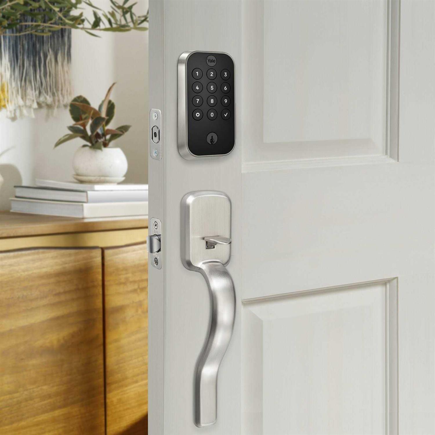Yale Assure Lock 2 Keypad with Wi-Fi and Ridgefield Handle B-YRD410-WF1-RX-619 - Cheap Fitting