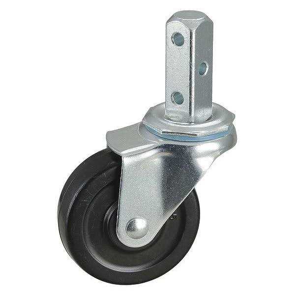 ZORO SELECT Bolt-In Stem Caster with Square Stems 32J903 - Cheap Fitting