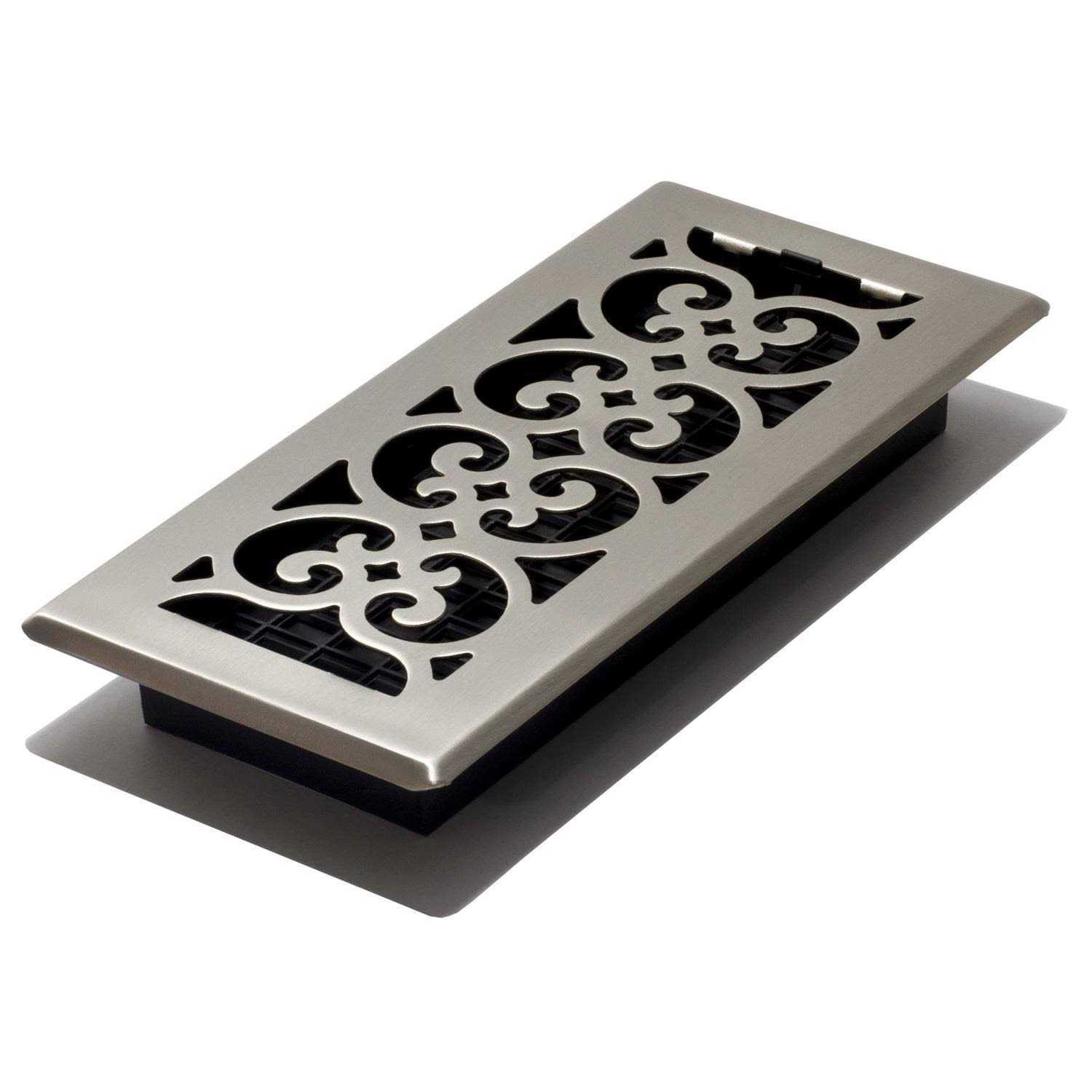 Decor Grates Scroll Floor Register - Cheap Fitting