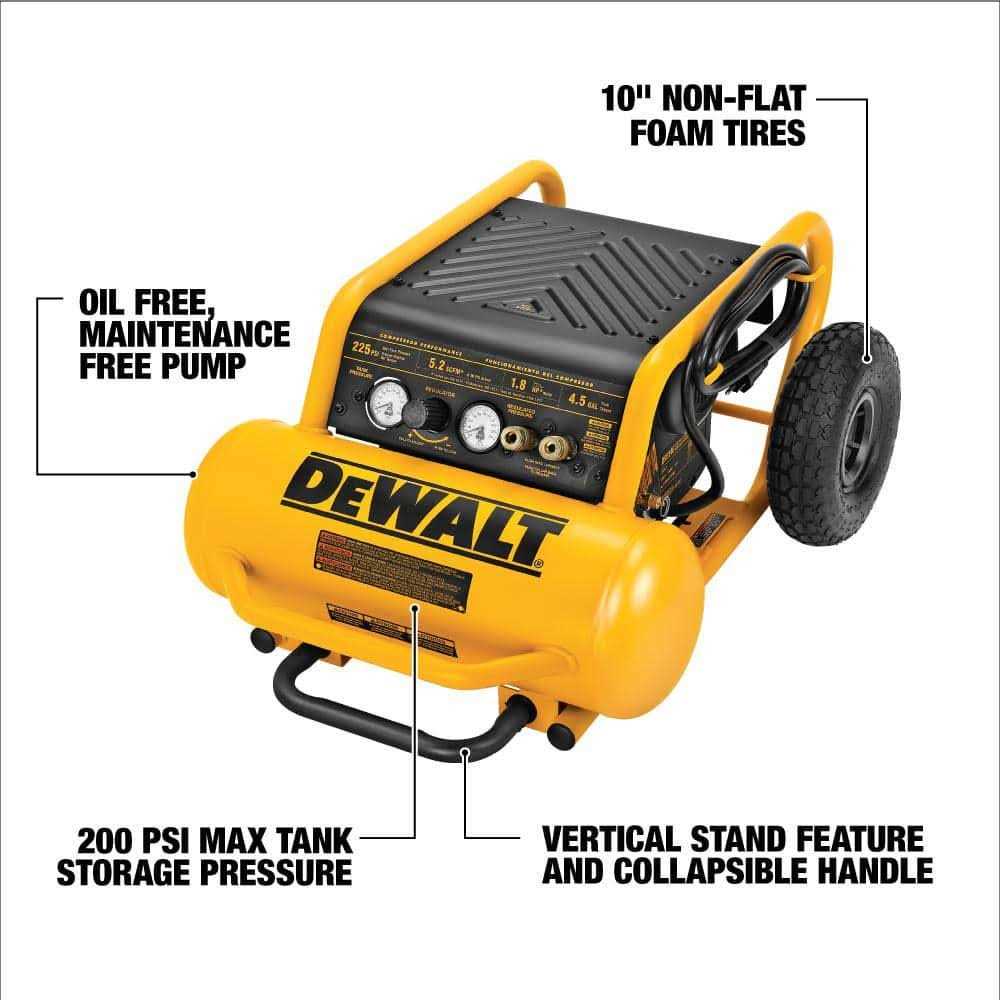 DEWALT D55146 Portable Air Compressor - Cheap Fitting