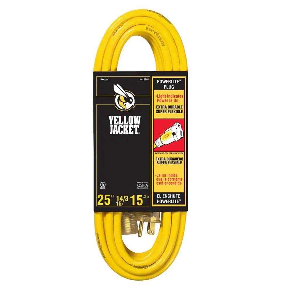 Yellow Jacket Extension Cord - Cheap Fitting