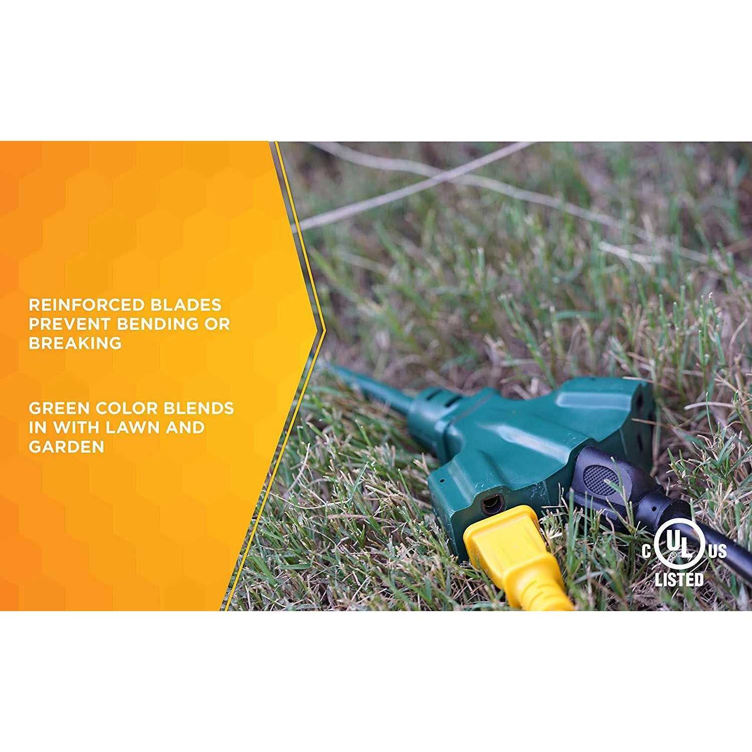 Woods Power Block Outdoor Extension Cord 984413 - Cheap Fitting