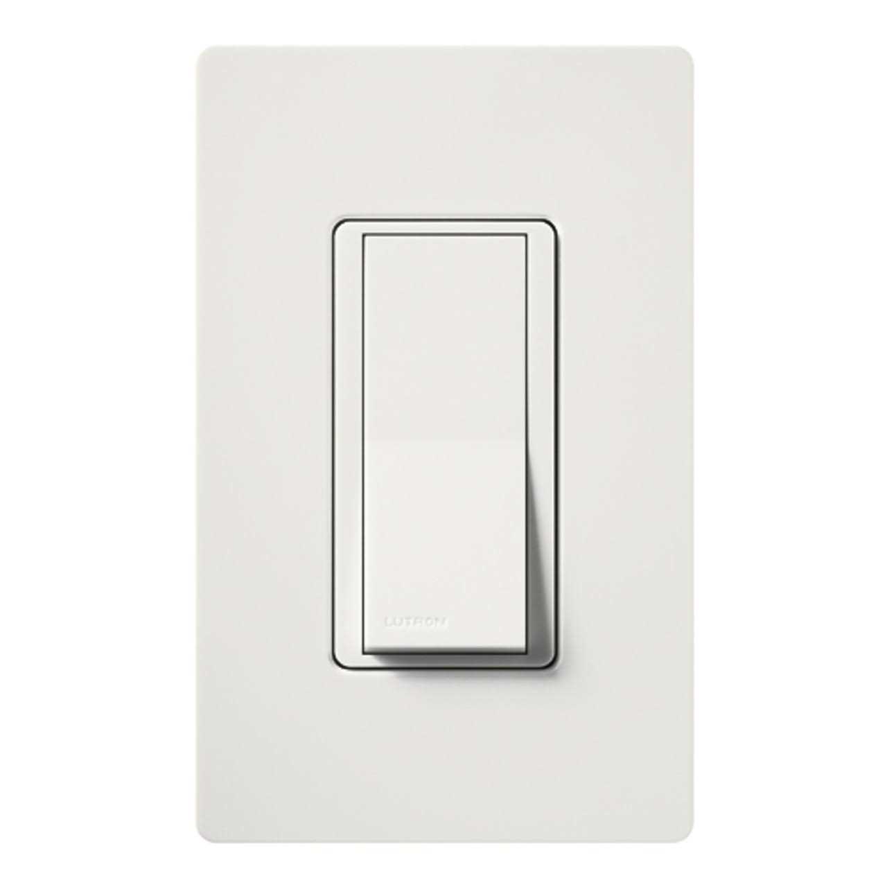 Lutron CA-1PS-WH Claro Single-Pole Switch - Cheap Fitting