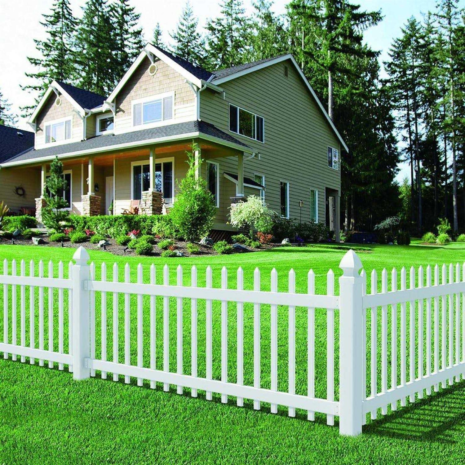 Outdoor Essentials White Vinyl Fence Bracket Kit - Cheap Fitting