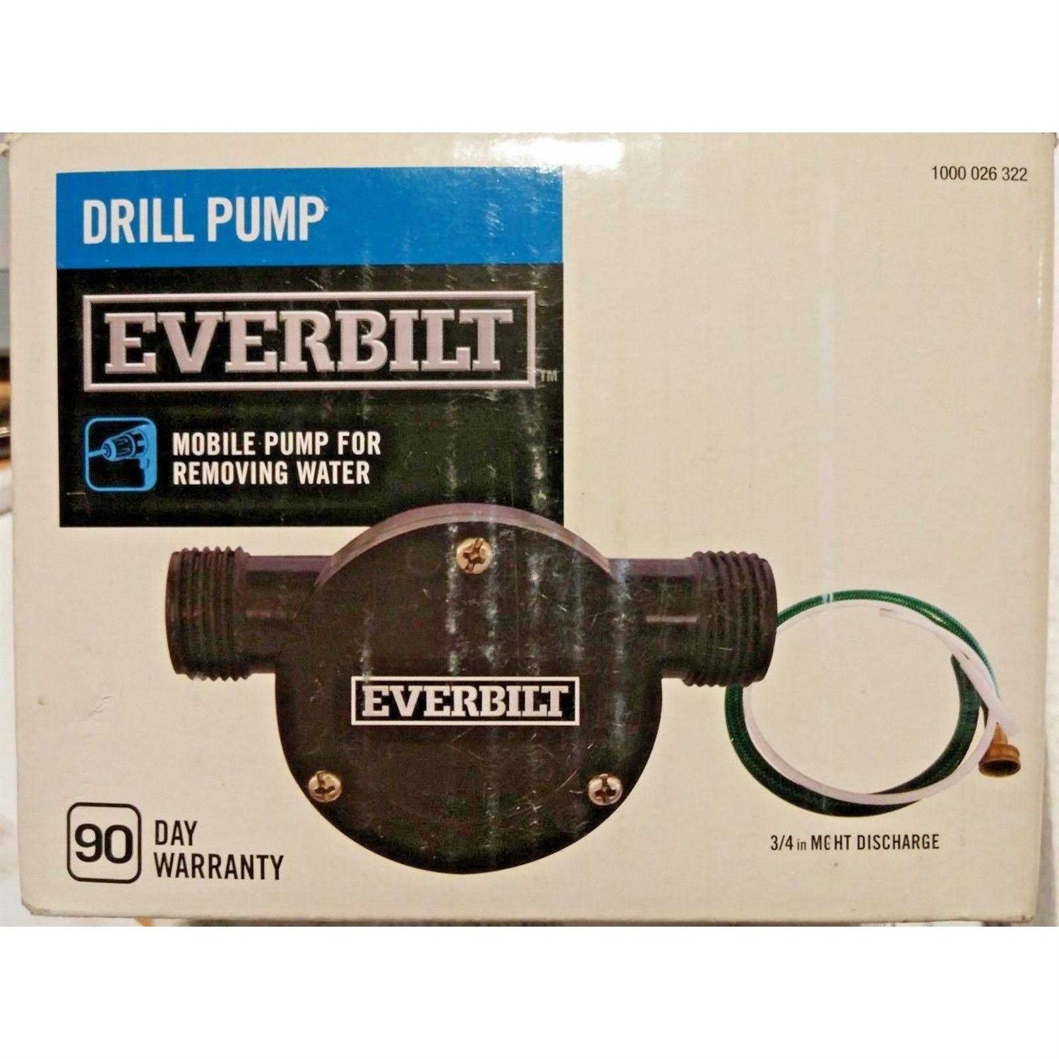 Everbilt Drill Pump Kit - Cheap Fitting