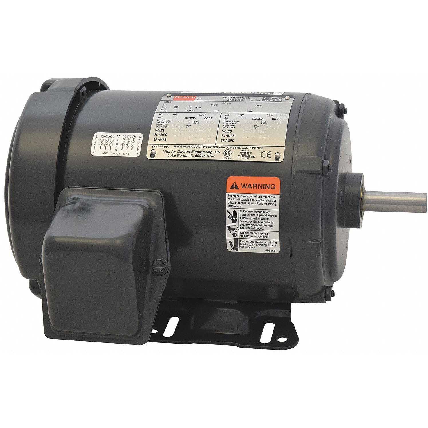 Dayton 48ZJ90 Gp Motor 2 Hp - Cheap Fitting