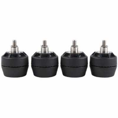 FLAT Tech Equalizers 1/4-20 Thread Black Table Leveler – 4/Pack - Cheap Fitting