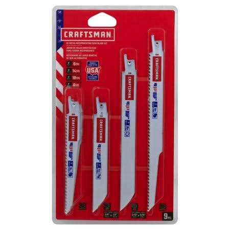 Craftsman Blade Kit Reciprocating Saw - Cheap Fitting