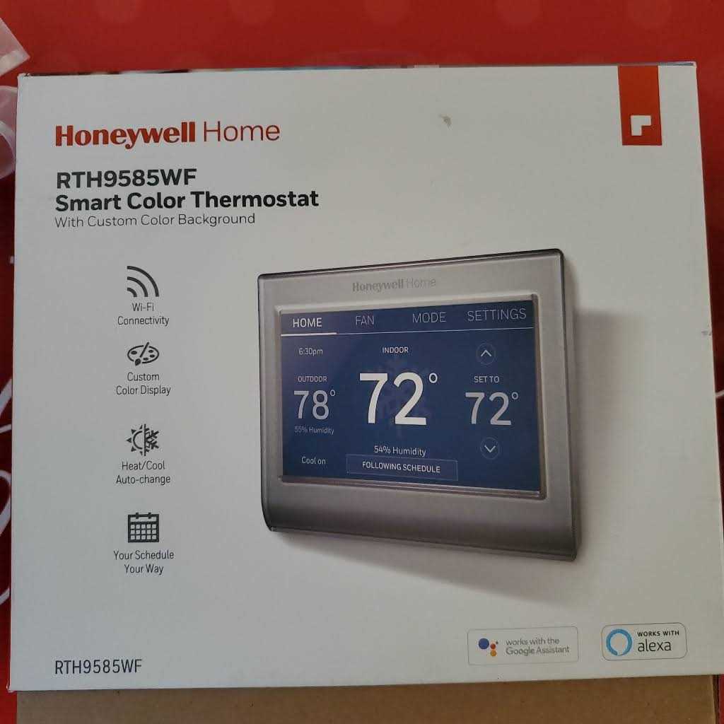 Honeywell Home Smart Color Thermostat - Cheap Fitting