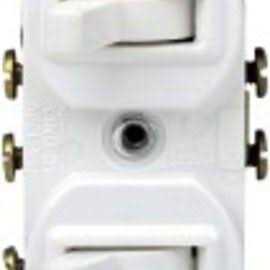 Leviton 5243-W Combination Switch Toggle 3-Way - Cheap Fitting