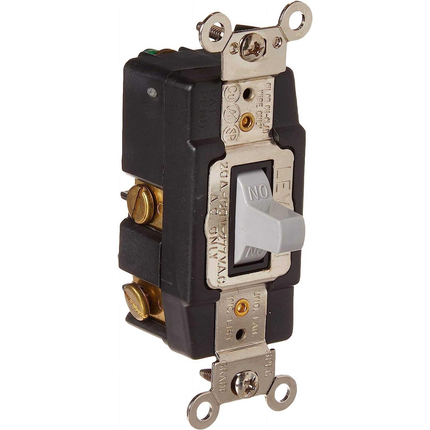 Leviton 1257 Toggle Switch - Cheap Fitting