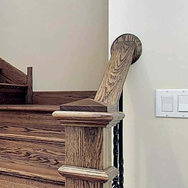 EVERMARK Stair Parts 7317 4-1/2 in. x 4-1/2 in. Unfinished - Cheap Fitting