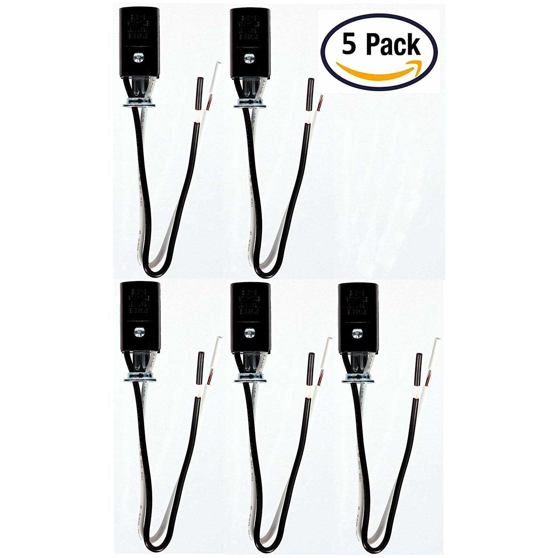 Creative Hobbies #SOCKETHW Candelabra Base Lamp Holder Light Socket - Cheap Fitting