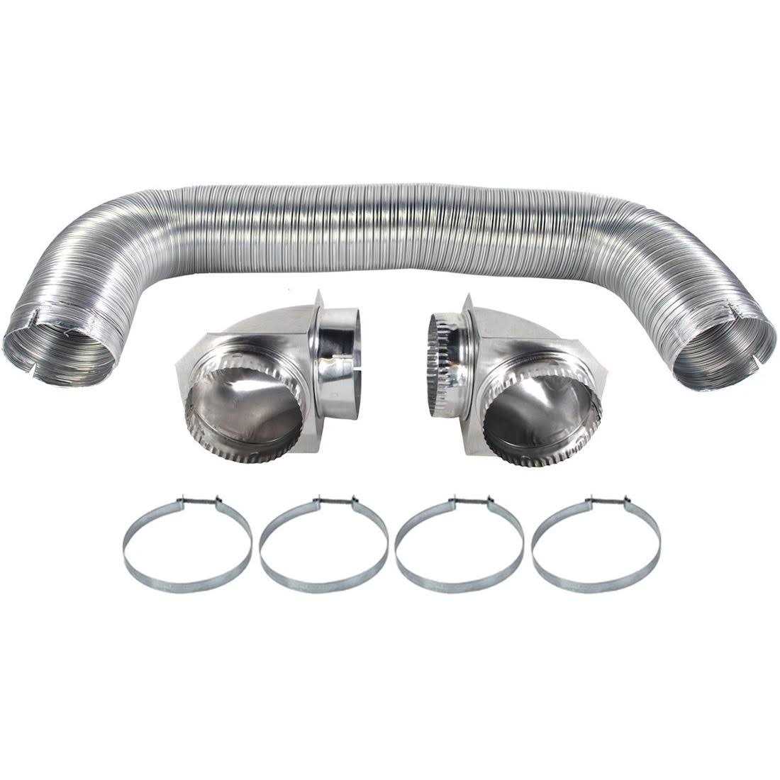 Certified Appliance Accessories Dryer Vent Duct Kit with Elbows 77018 - Cheap Fitting