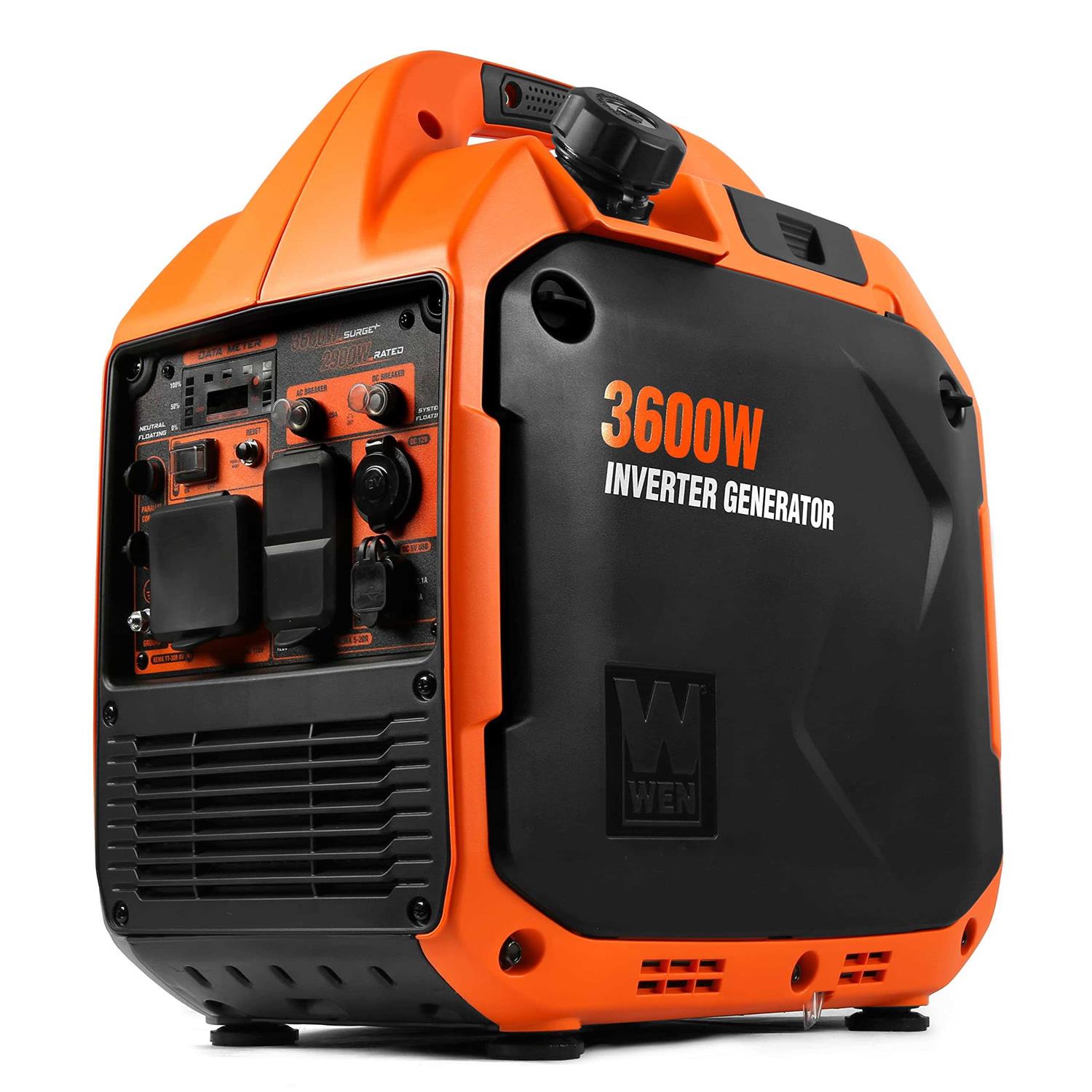 WEN Quiet and Lightweight 3600-Watt RV-Ready Portable Inverter Generator with Fuel Shut Off - Cheap Fitting