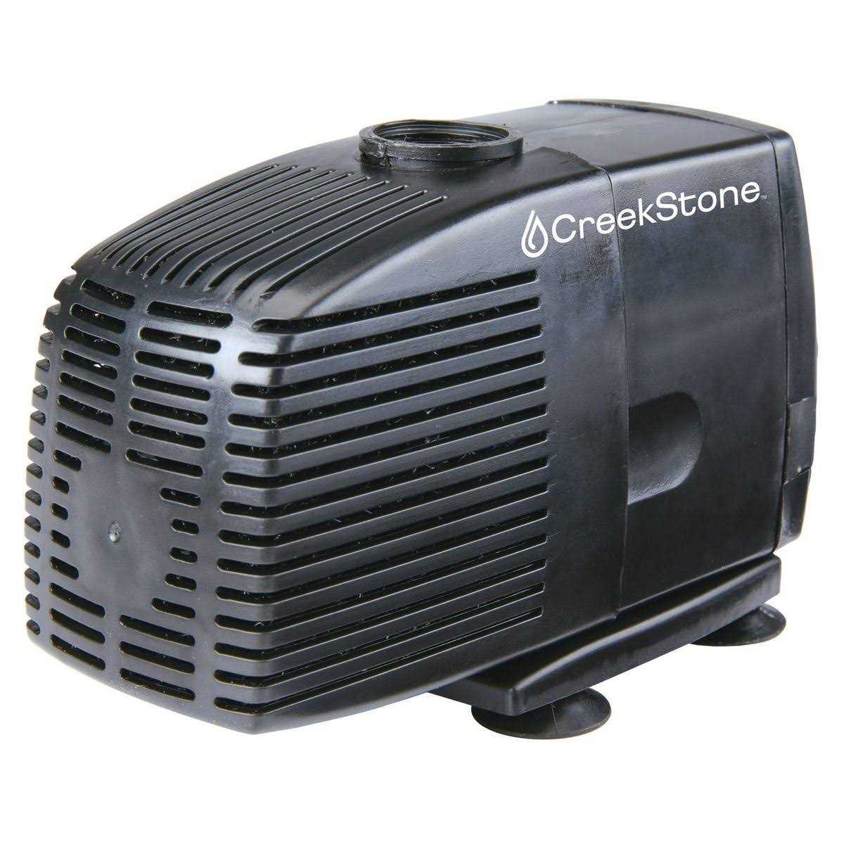 CreekStone 620 GPH Submersible Pond Pump - Cheap Fitting