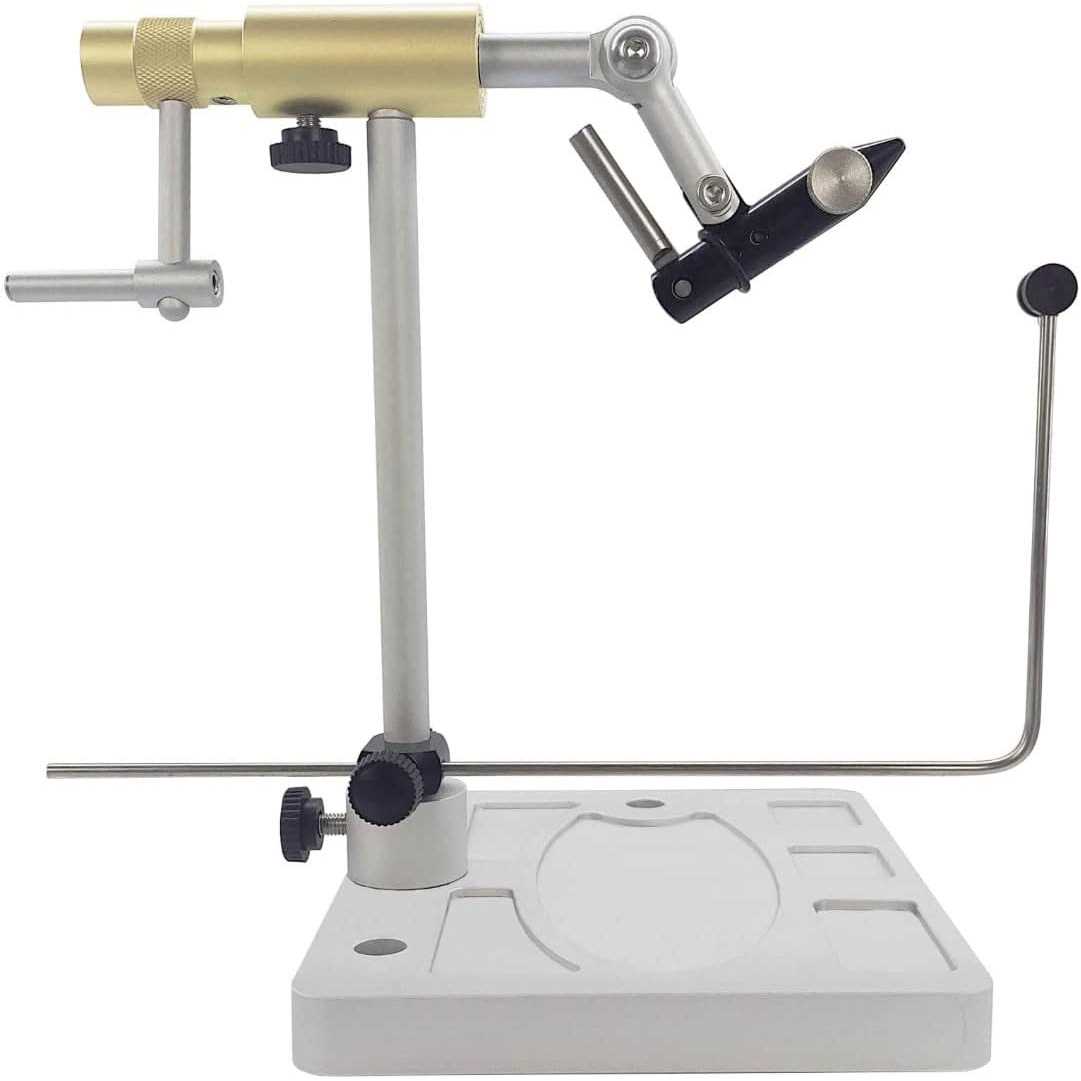 Kingfisher Fly Fishing Clarkfork True Rotary Fly Tying Vise - Cheap Fitting