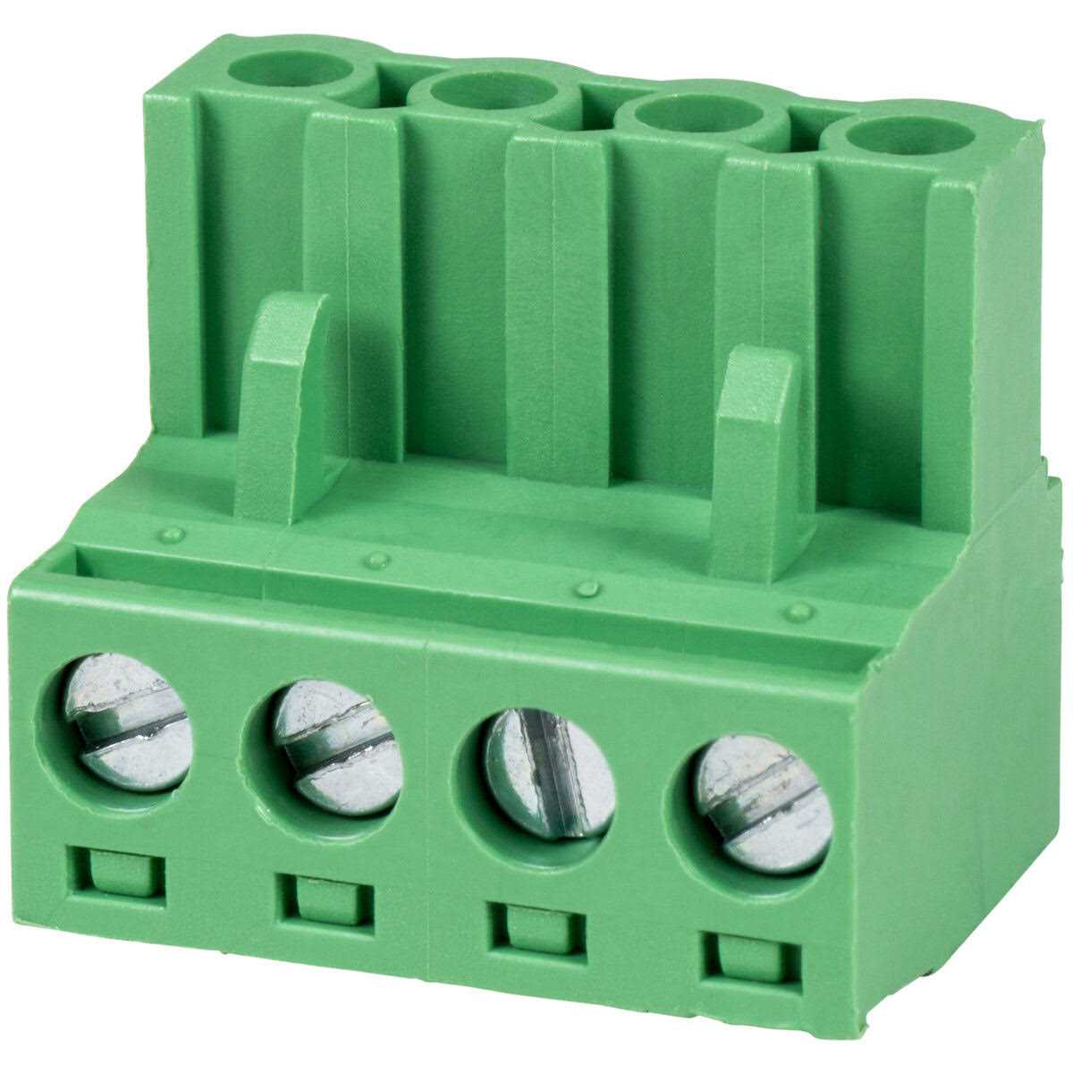 Phoenix Type Connector 4-Pole 5mm Pitch 4-Pack - Cheap Fitting