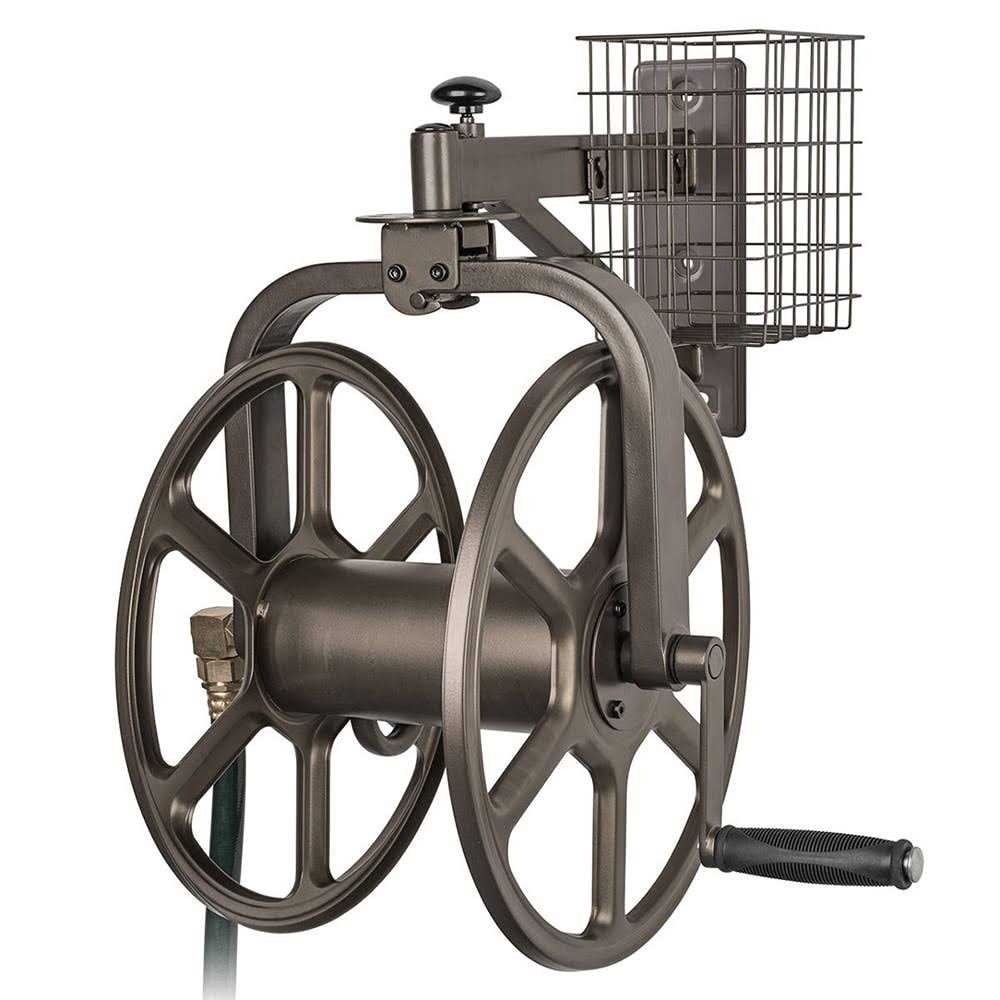 Liberty Garden Steel Wall-mount Hose Reel 712-L - Cheap Fitting