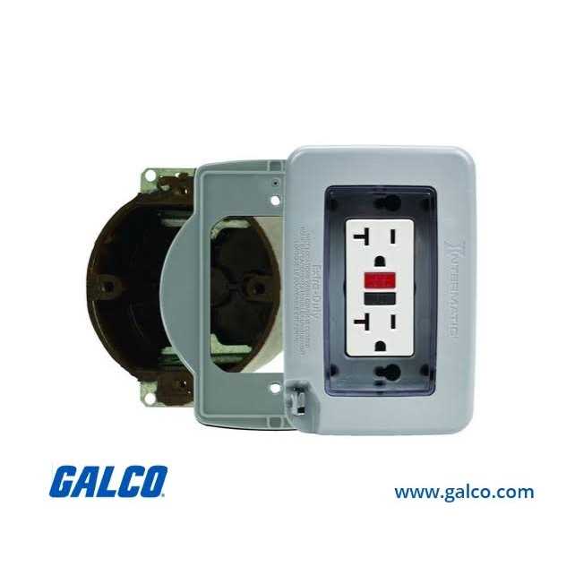 Intermatic WP7003G Low-Profile Extra-Duty Plastic In-Use Weatherproof Cover - Cheap Fitting